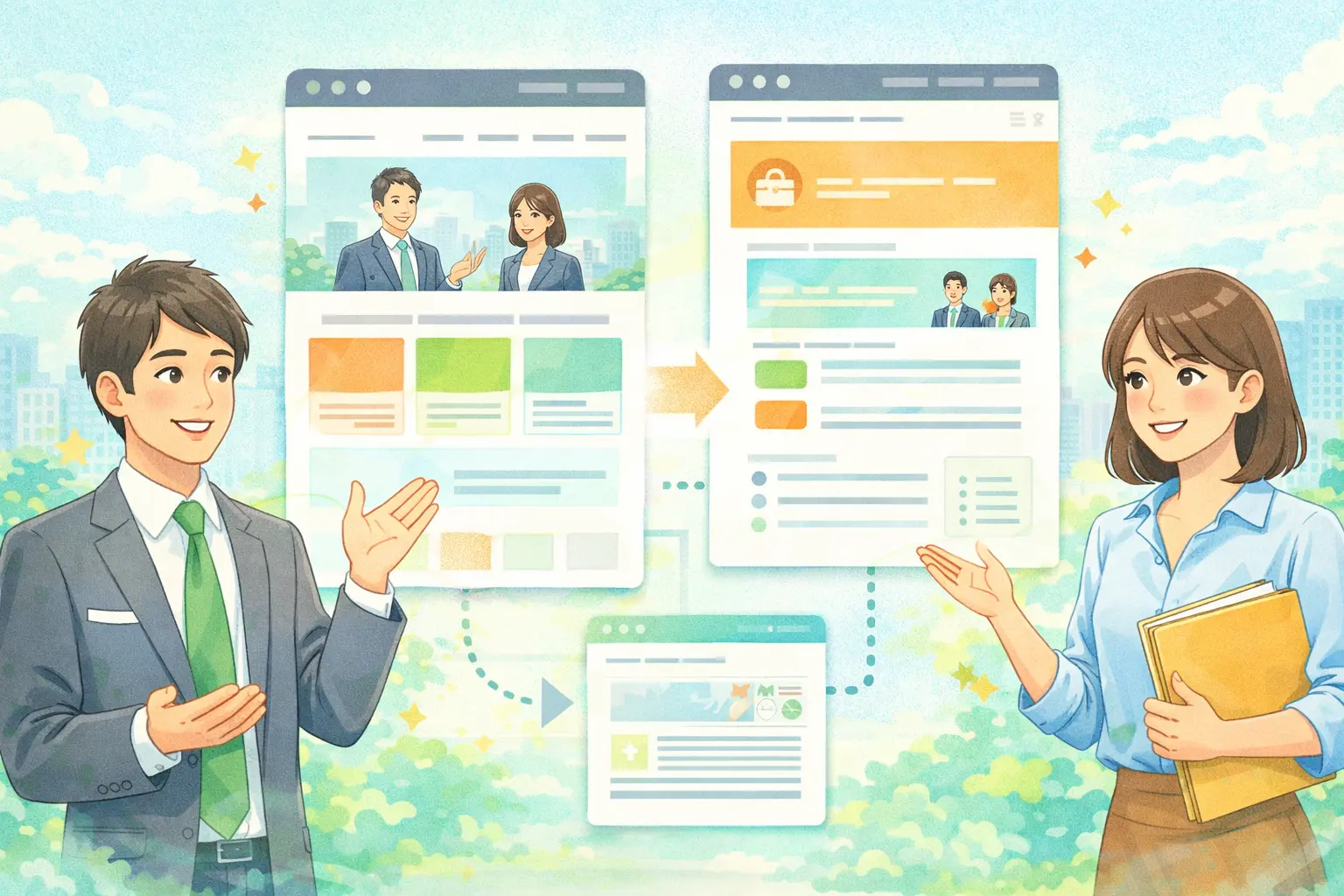 採用サイトのページ構成例｜トップページと下層ページの作り方