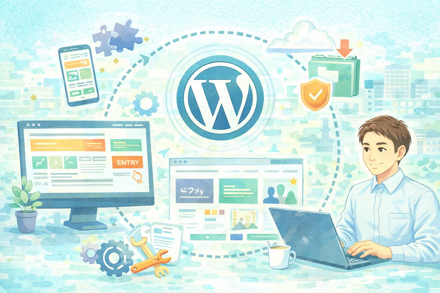 採用サイトをWordPressで制作する方法｜CMS選びと運用のポイント