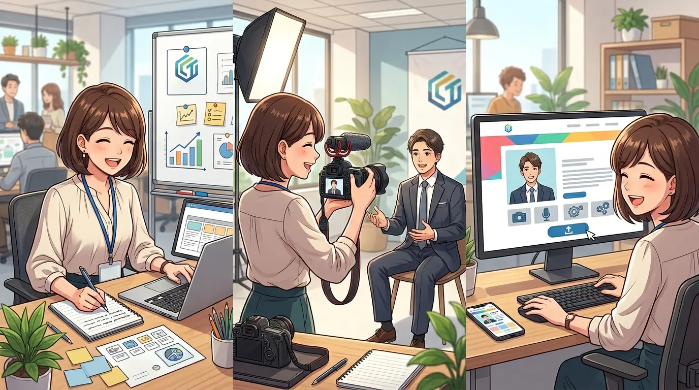 採用サイトの社員インタビュー・コンテンツの作り方｜企画から撮影・公開まで